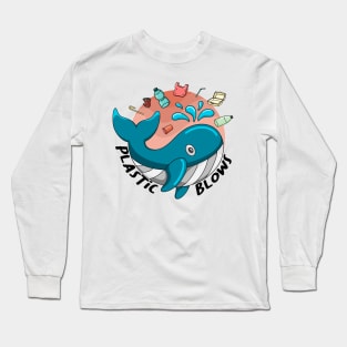 Plastic Blows Long Sleeve T-Shirt